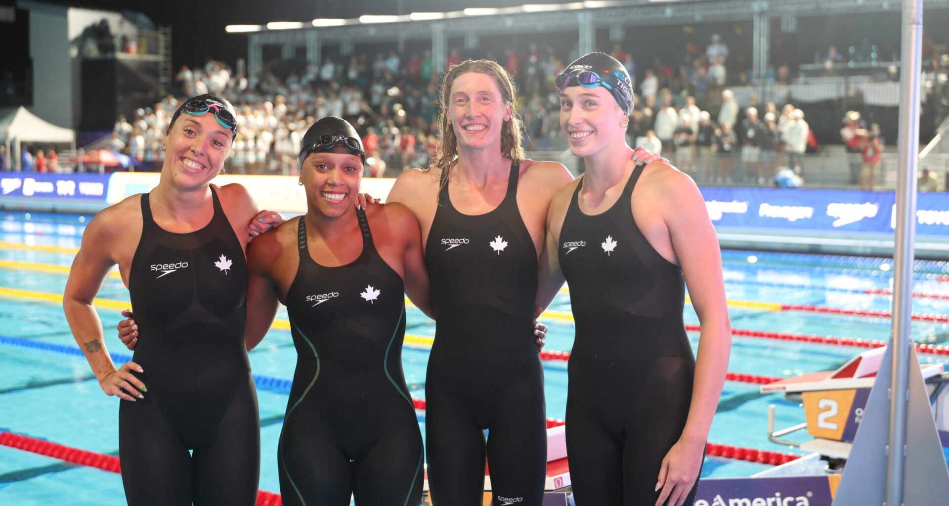 Canadian Swimmers Rocket to Four-Medal Night at Pan Pacific Championships