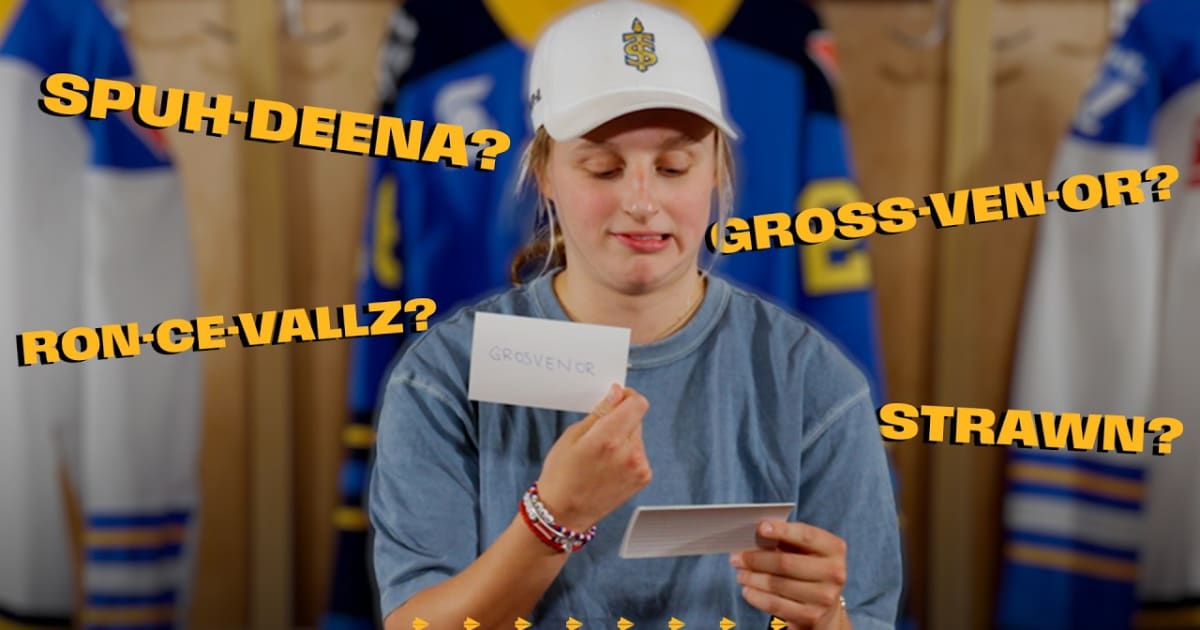 Pronouncing The Most Difficult Places in Toronto | PWHL