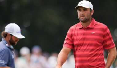 Scottie Scheffler not crazy about an East Lake course that creates congestion on leaderboard