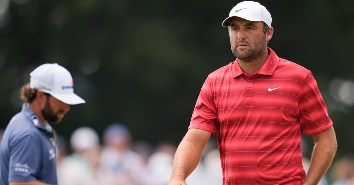 Scottie Scheffler not crazy about an East Lake course that creates congestion on leaderboard