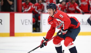 Wary of offer sheets, Washington Capitals open talks with pending RFAs Ryan Leonard, Justin Sourdif