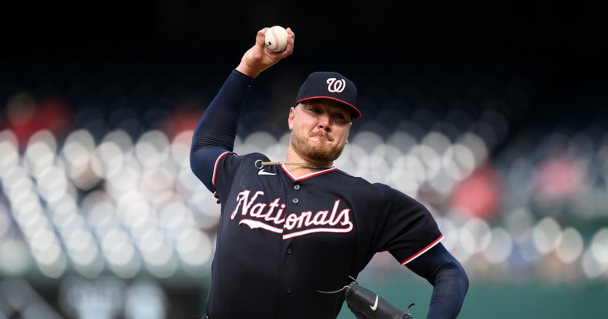 Cade Cavalli takes a no-hitter into 7th inning as Washington Nationals rout Chicago Cubs
