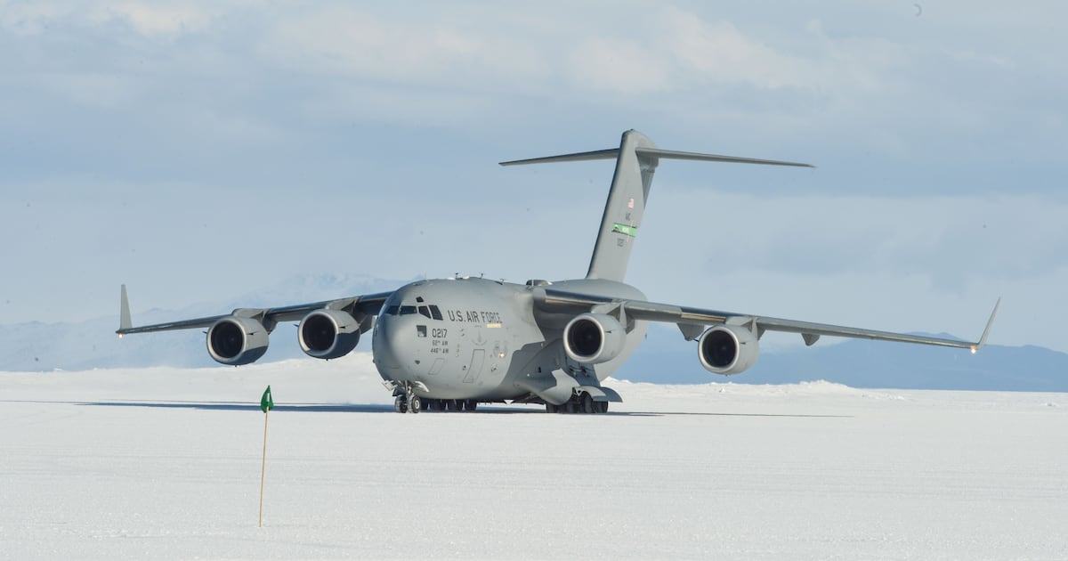 U.S. air force flight to Antarctica turns back after space activity warning - CTV News