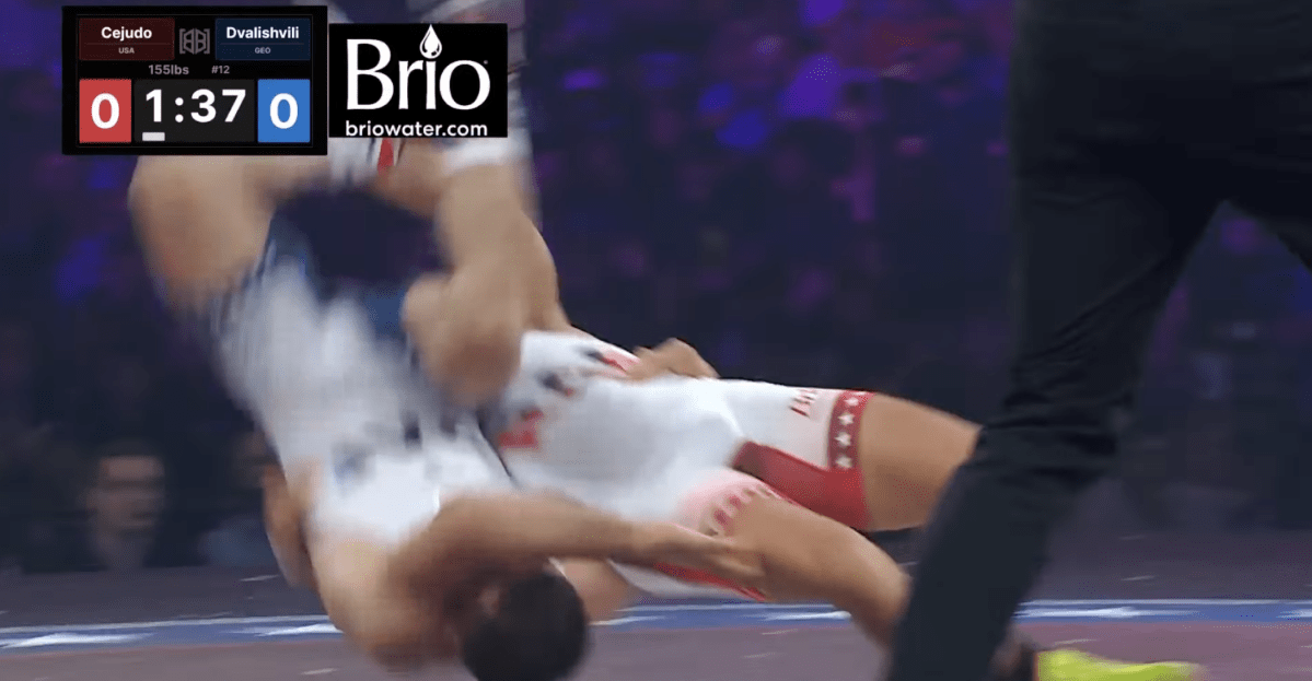 Henry Cejudo Pins Merab Dvalishvili in 36 Seconds