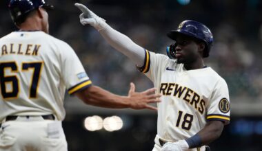 Jackson Chourio, Andrew Vaughn homer, Logan Henderson wins sixth consecutive decision and Brewers top Pirates
