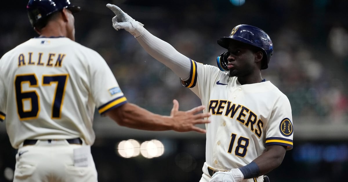 Jackson Chourio, Andrew Vaughn homer, Logan Henderson wins sixth consecutive decision and Brewers top Pirates