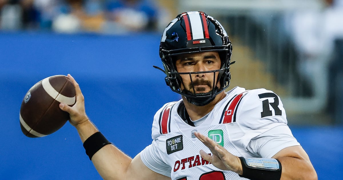 When will the Redblacks win their first game? Odds put Ottawa at 15-1 to go winless