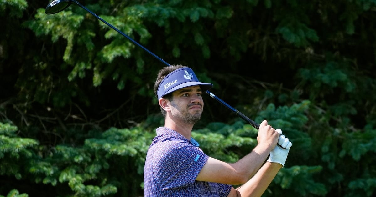 Beau Hossler leads Wyndham Championship as Keegan Bradley barely keeps alive postseason hopes