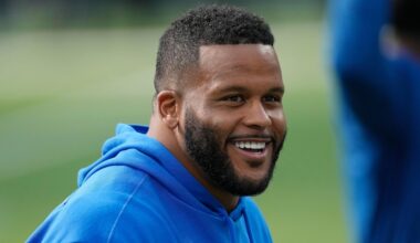 How Aaron Donald's NFL Return Impacts Rams' Super Bowl Odds, Comeback Player of the Year Race
