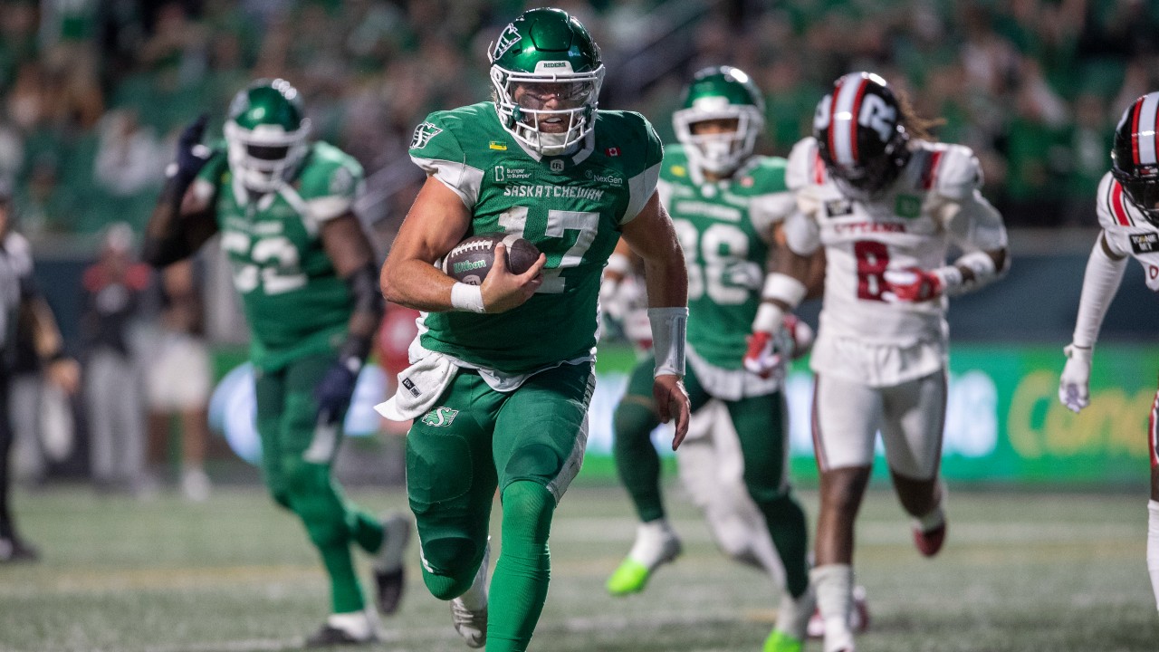 Redblacks lose to Roughriders as winless skid hits 14 straight regular-season games