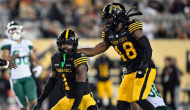 3 stats that defined Hamilton's Week 11 win over Saskatchewan