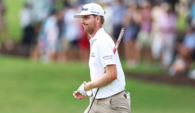 Gerard, Hovland share Tour Championship lead