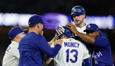 Max Muncy’s 10th-inning single lifts Los Angeles Dodgers to walk-off win over Kansas City Royals
