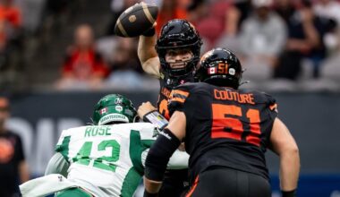 BC Lions win fourth straight with convincing decision over Saskatchewan Roughriders