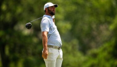 Scottie Scheffler builds two-shot lead at St. Jude Championship