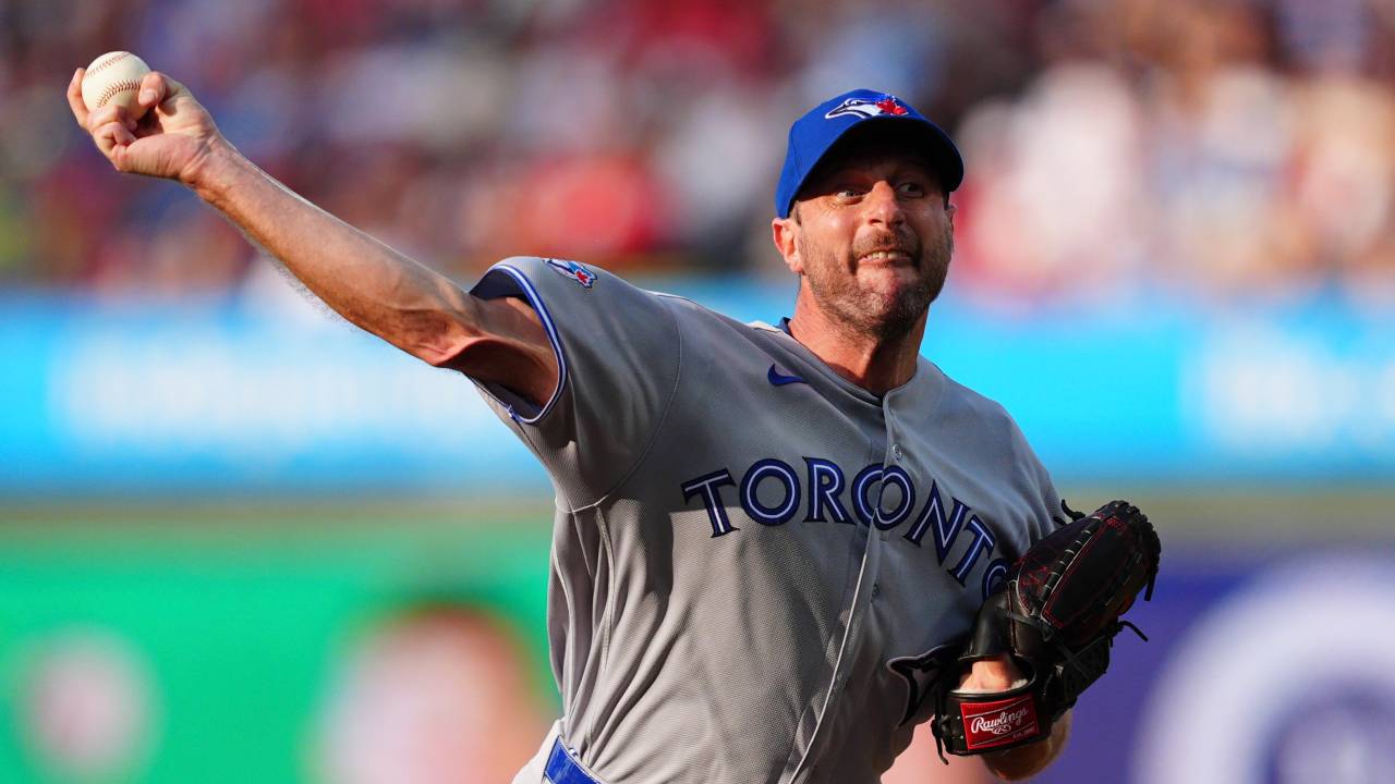 Blue Jays' Max Scherzer enters top 10 of all-time MLB strikeout leaders