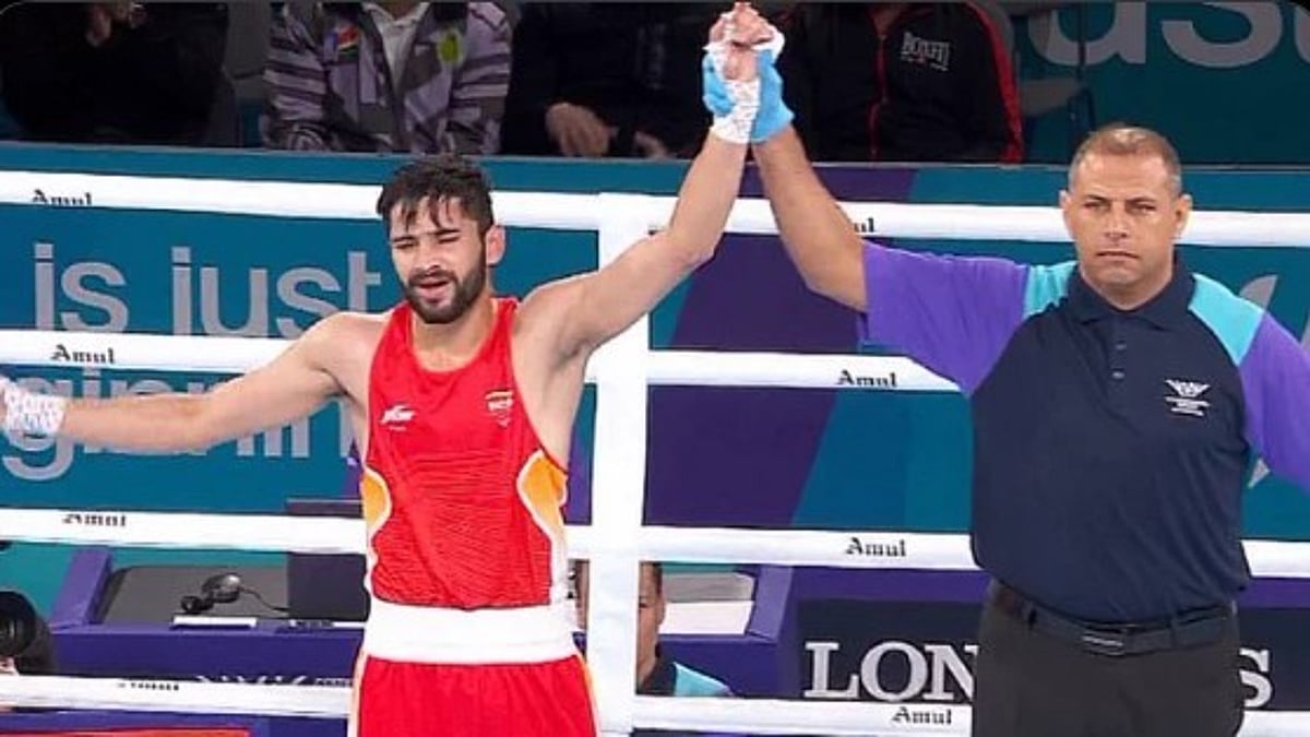 Sachin Siwach Vs Tryagain Ndevelo Highlights, Commonwealth Games 2026: Indian Boxer Fights Back To Win Gold