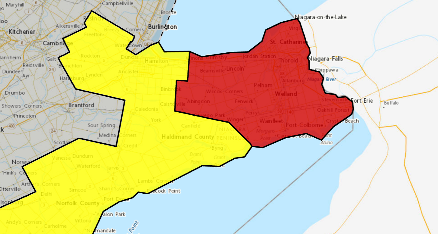 Tornado warning issued for Greater Golden Horseshoe area