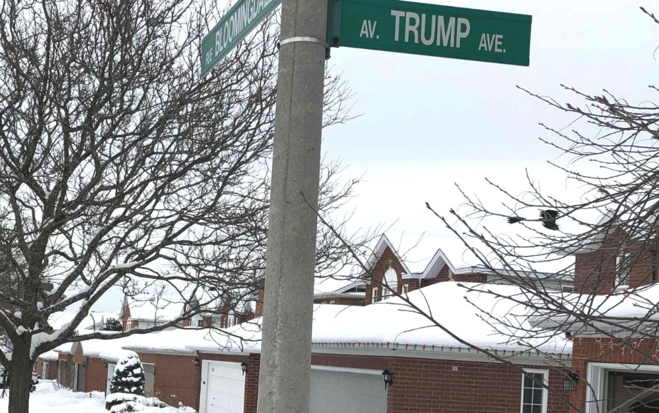Ottawa councillor pushes to erase Trump’s name from city street