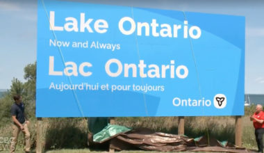 Ford turns Lake Ontario into a symbol of Canada’s trade fight