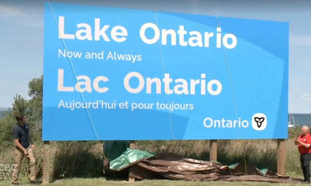 Ford turns Lake Ontario into a symbol of Canada’s trade fight