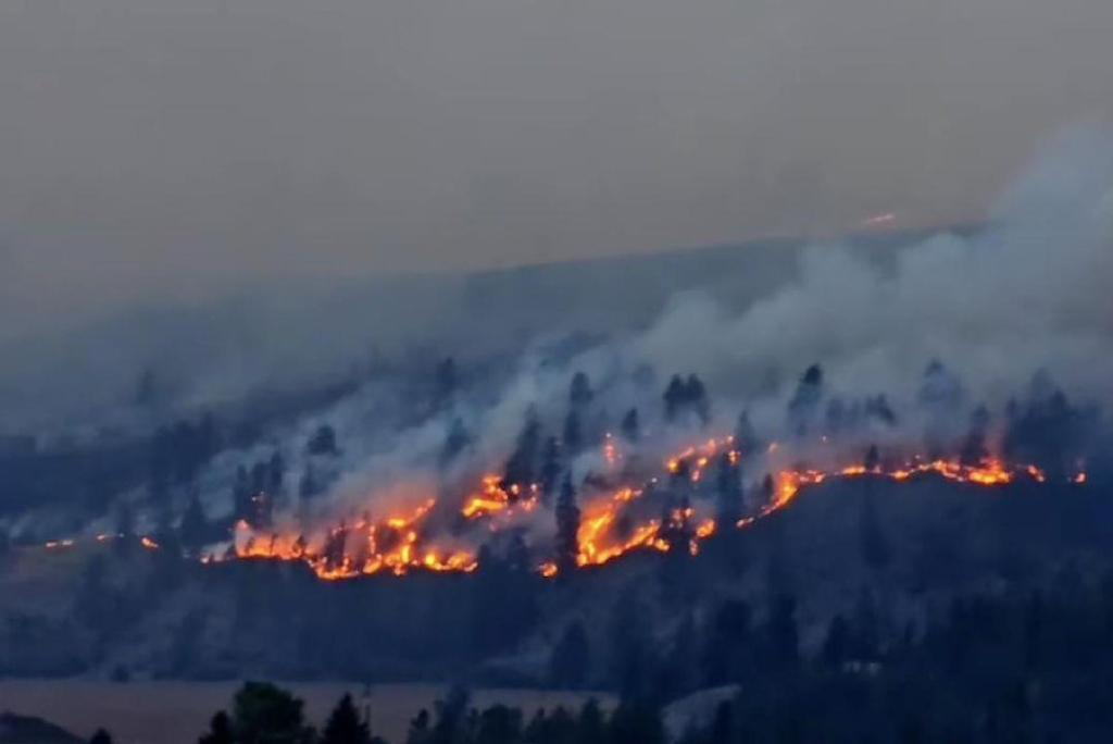 UPDATE: Evacuation alerts expanded for Bradley creek wildfire