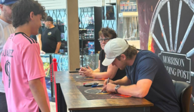 Local NHL star Jake Neighbours returns to Airdrie for community signing event - DiscoverAirdrie.com