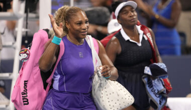 Serena and Venus Williams return to doubles, lose close match in Cincinnati