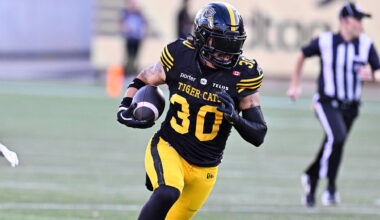 AMSOIL Power Rankings: Ticats climb and plenty of movement after Week 11