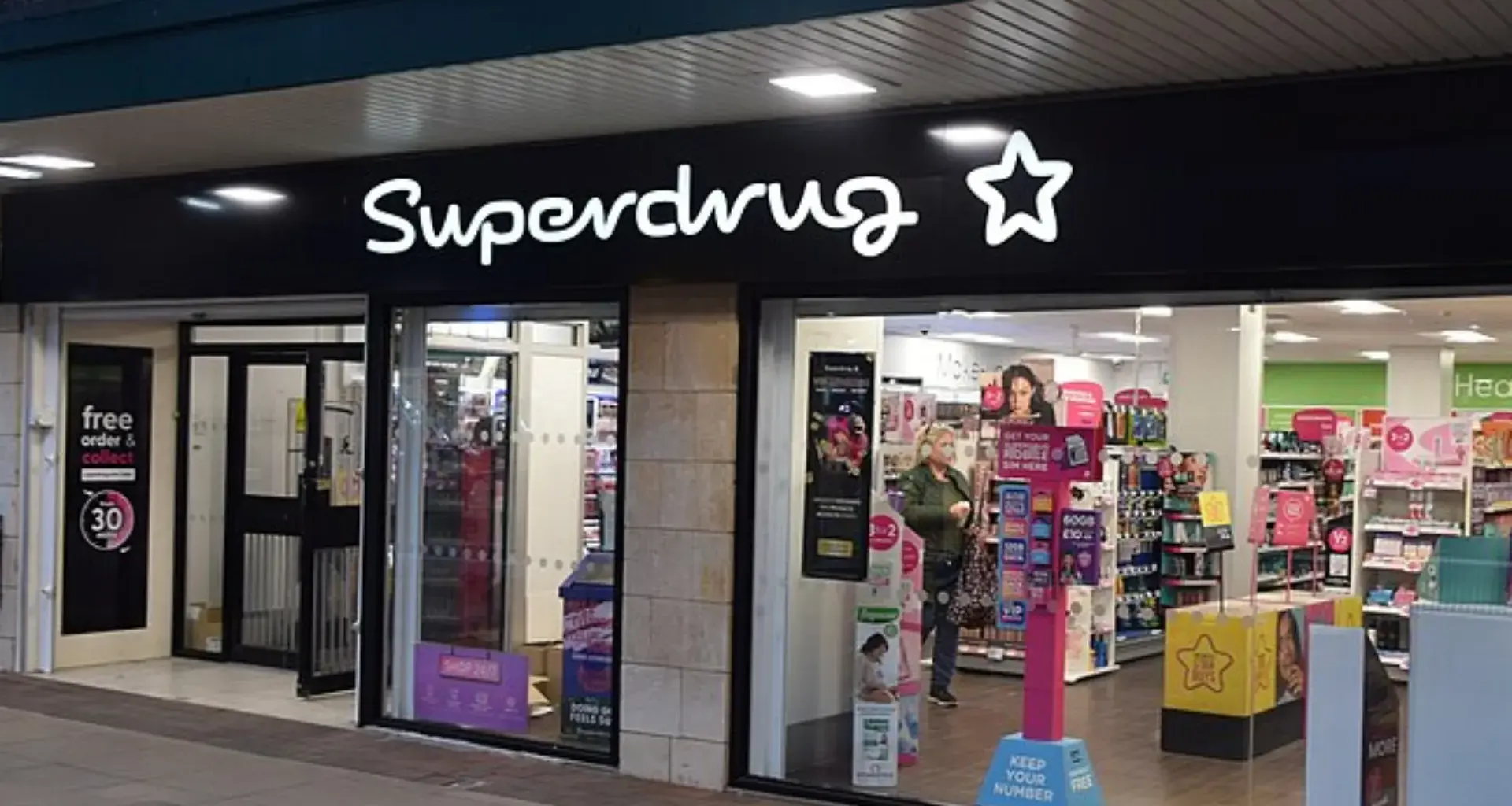 Superdrug, Horsefair Centre, Wetherby, West Yorkshire.