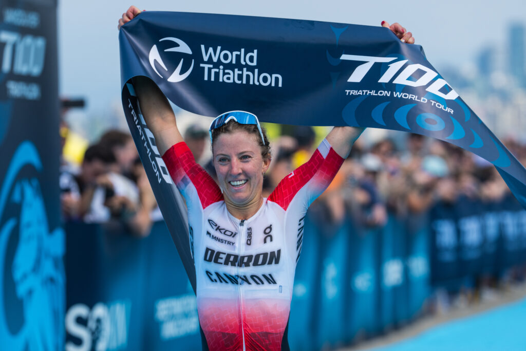 Julie Derron Wins T100 Vancouver 2026 — Race Recap in Photos - Slowtwitch News