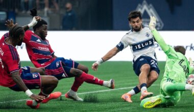 Brian White scores twice as Vancouver Whitecaps thump FC Dallas