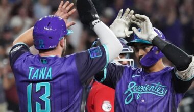 Jordan Lawlar hits two-run HR, has three RBI to lead Arizona Diamondbacks past Cincinnati Reds