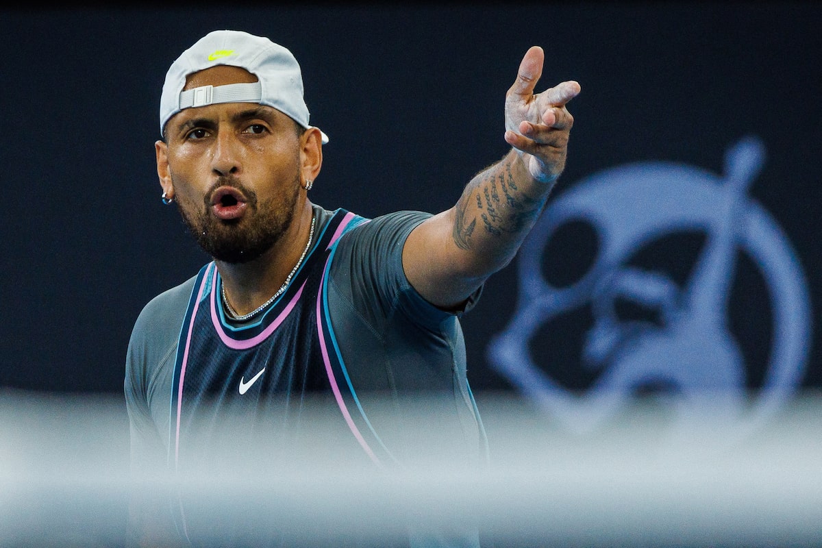 Suspended tennis star Nick Kyrgios takes a shot at redemption