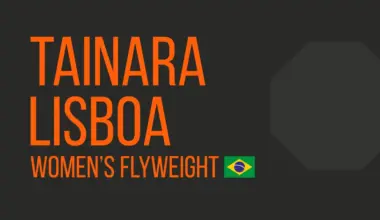 Tainara Lisboa UFC Women's Flyweight fighter profile