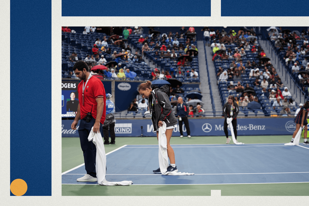 How rain wreaked havoc with the start and end of tournaments across North America