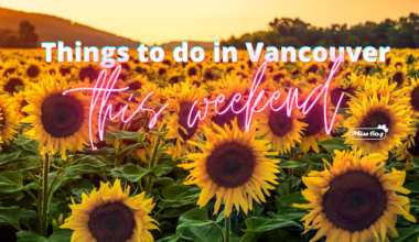 Things to do in Vancouver This Weekend Sunflowers
