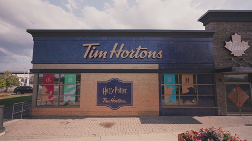 NOW OPEN! Tim Hortons® unveils Back to Hogwarts-themed restaurant takeover in Toronto to celebrate Harry Potter™ collaboration