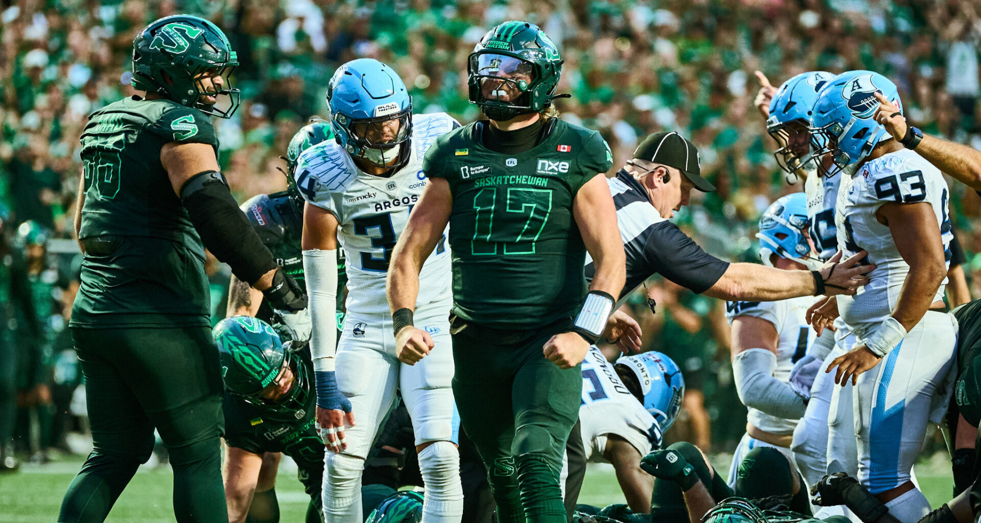 3 stats that defined Saskatchewan's Week 13 win over Toronto