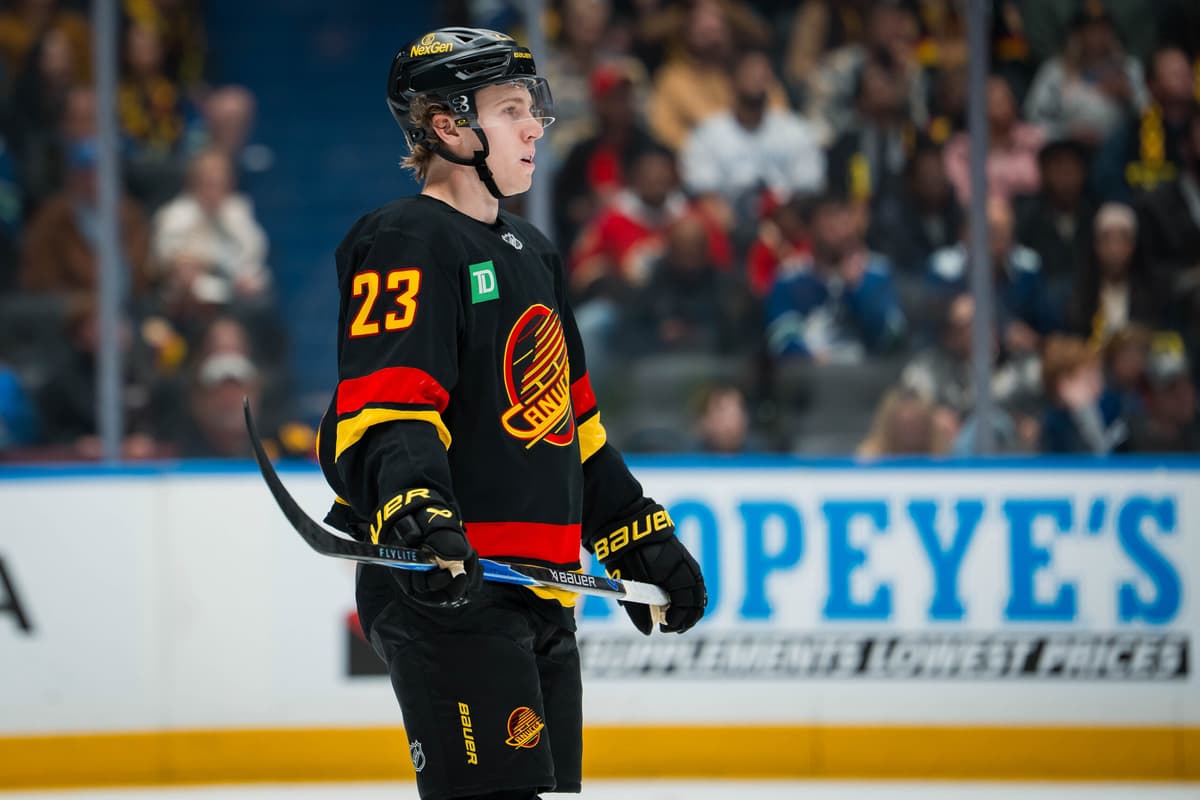 Jonathan Lekkerimäki needs to be a Canucks regular for the 2026-27 season