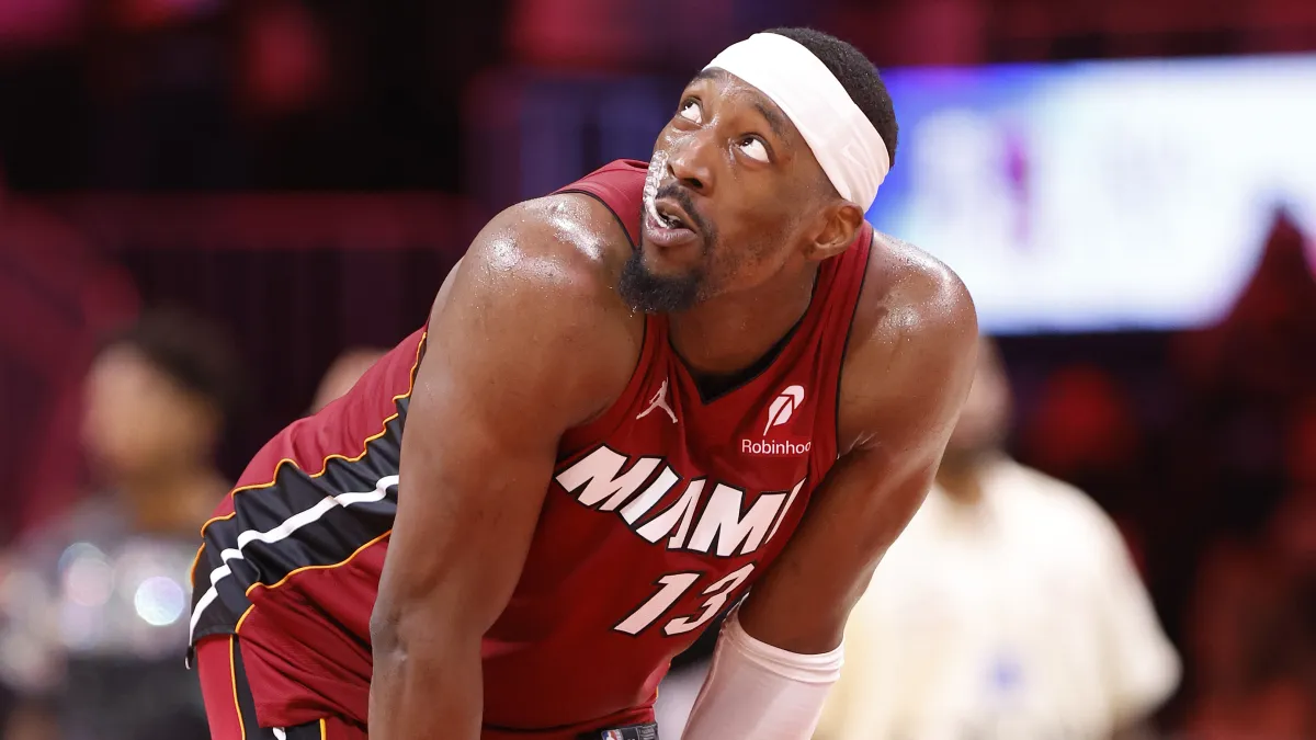Heat's Bam Adebayo gives blunt feelings on LeBron James signing with 76ers instead of Miami image