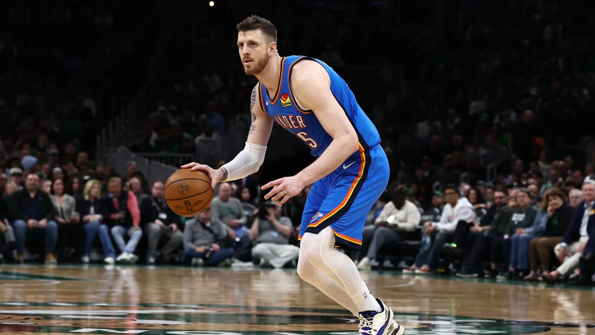 Isaiah Harteinstein gets brutally honest about taking a pay cut just to stay in OKC image