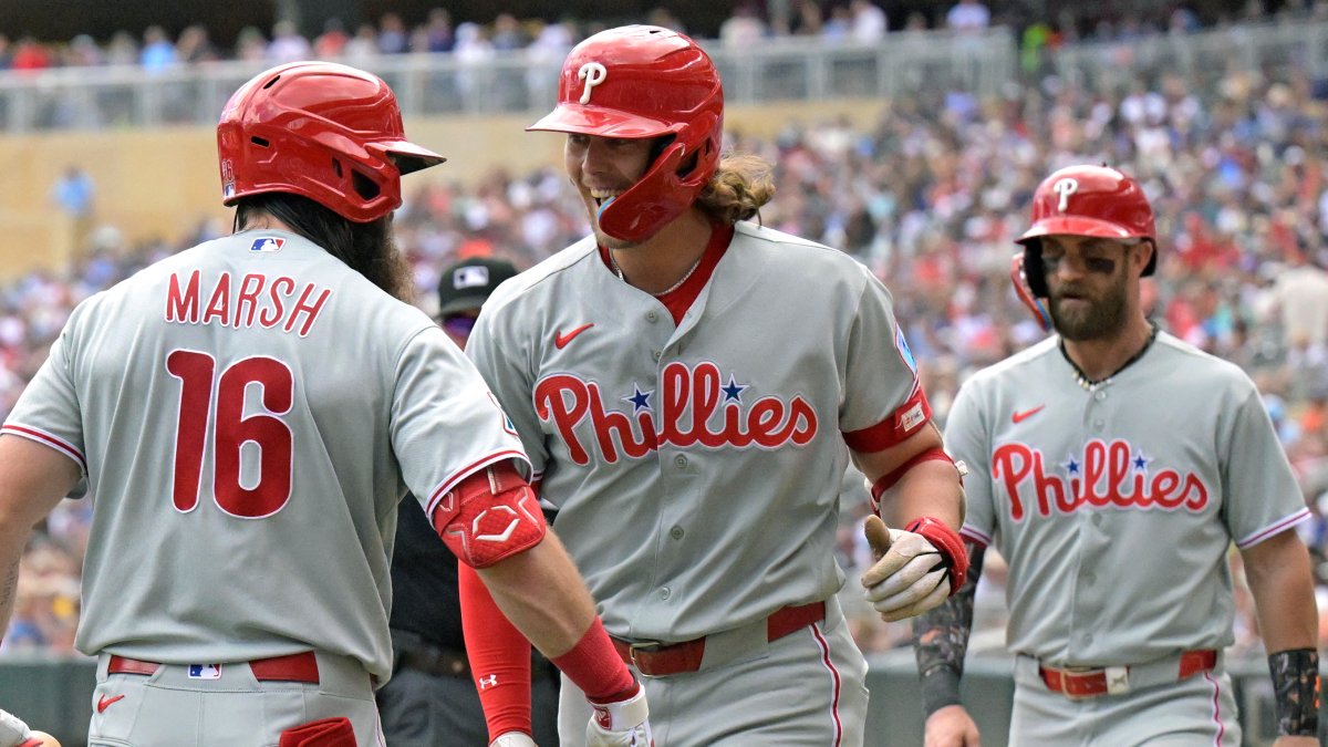 Phillies rally past Twins to close six-game road trip – NBC Sports Philadelphia