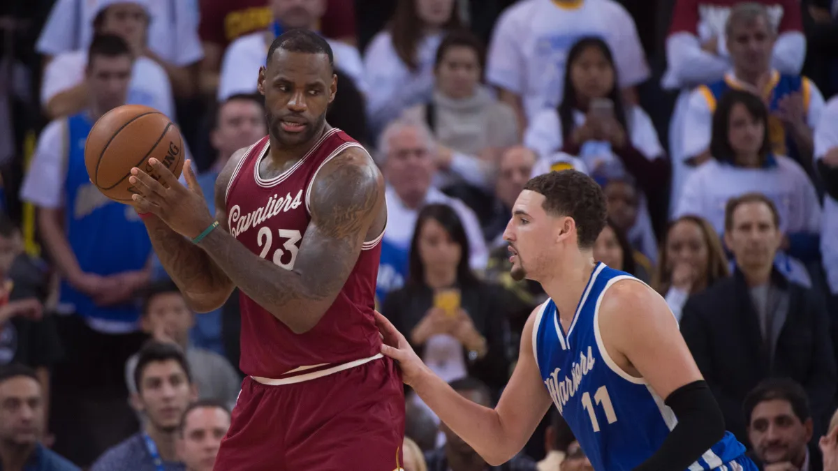 Klay Thompson reveals why LeBron James was the toughest player to defend in his career image