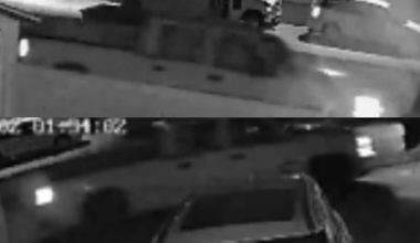Police seek suspect vehicle after 'incendiary devices' thrown at Brooks home