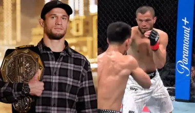 Usman Nurmagomedov actions after Song Yadong