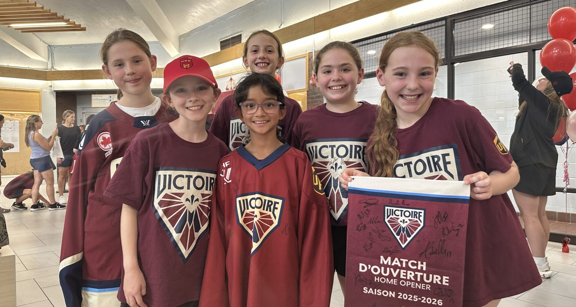 Montreal Victoire's youth hockey clinic helps young players build skills