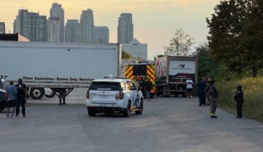 Possible human remains: Discovery made at rear of Scarborough industrial plaza
