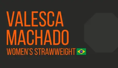 Valesca Machado UFC Women's Strawweight fighter profile