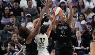 Valkyries playoff-bound again after beating Wings